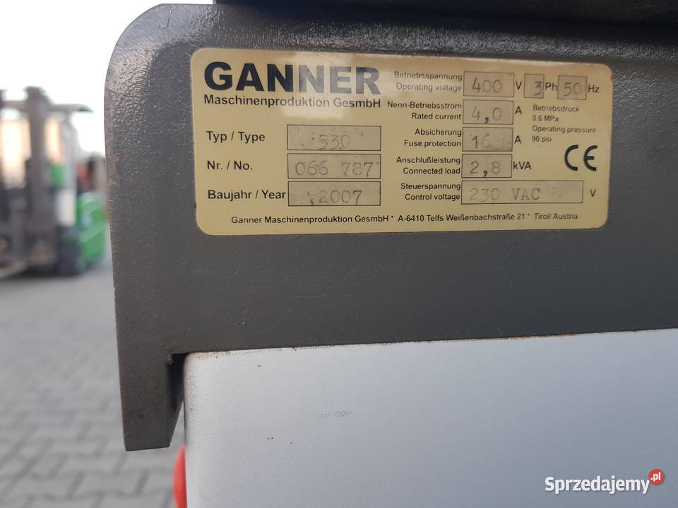 Wiertarka wielowrzecionowa GANNER TYP 530