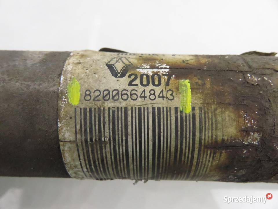 PÓŁOŚ PRAWA PRZEDNIA RENAULT SCENIC II 20 dCi małopolskie