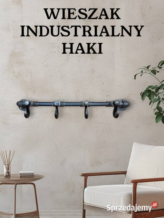 Wieszak loft wieszak ścienny wieszak hak zachodniopomorskie Kołobrzeg