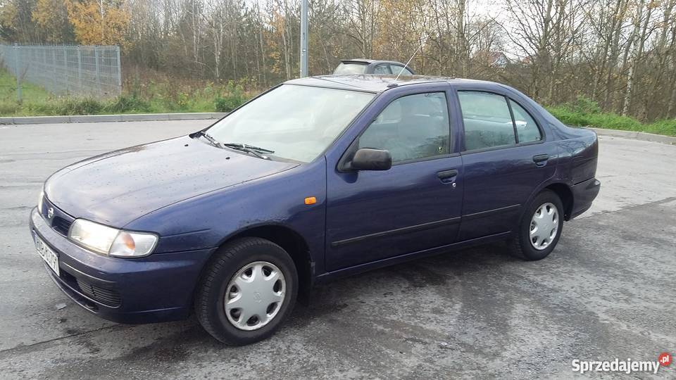 Nissan Almera 14 LPG granatowy Lubartów