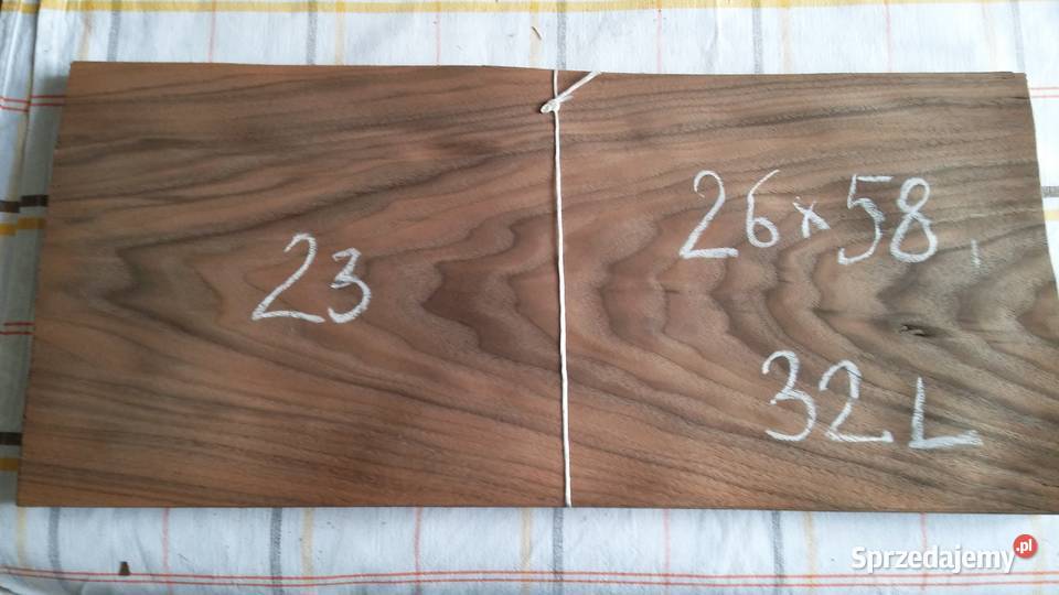 Fornir orzech amerykański Rękodzieło Kraków