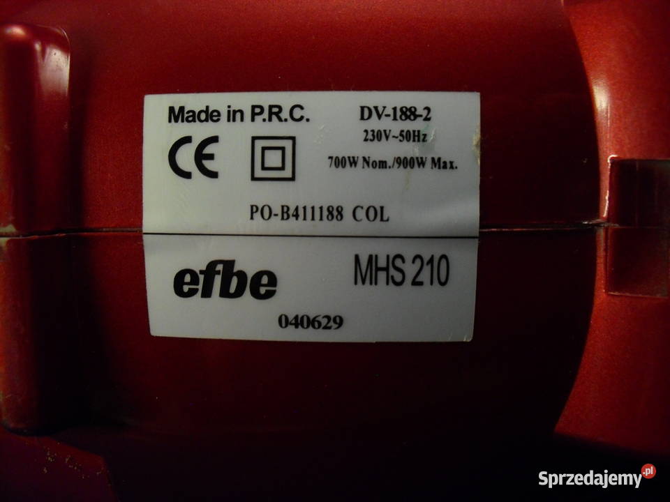 Odkurzacz EFBE DV1882 700900 W 230V