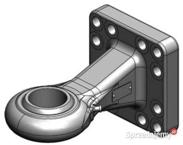 Zaczep oczkowy z kołnierzem 00665181A02 Kamionna