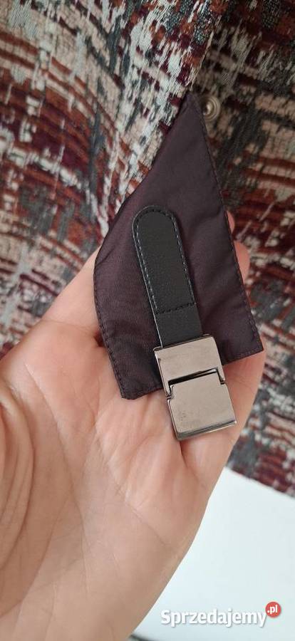 Elegancki żakiet w pepitke burgundowy tweedowy Inny materiał Marynarki i żakiety Kraków