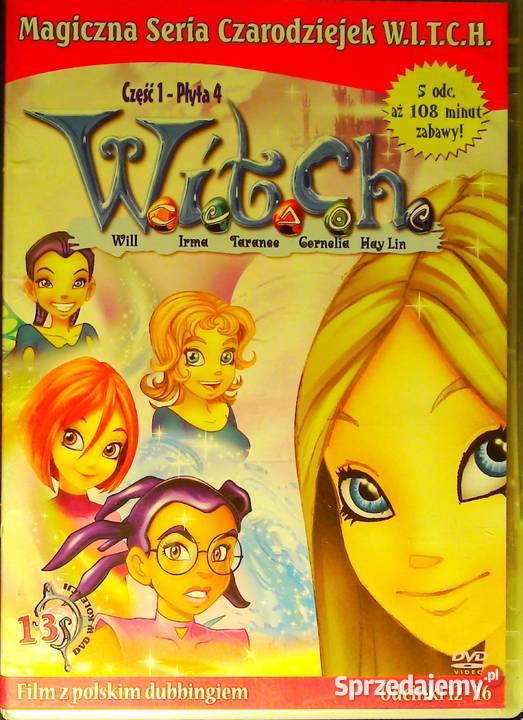 Dwie płyty DVD WITCH Odcinki 811 i 1216 Kraków
