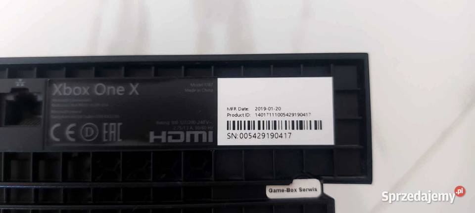 Konsola Xbox oneX 1TB stan Świnoujście