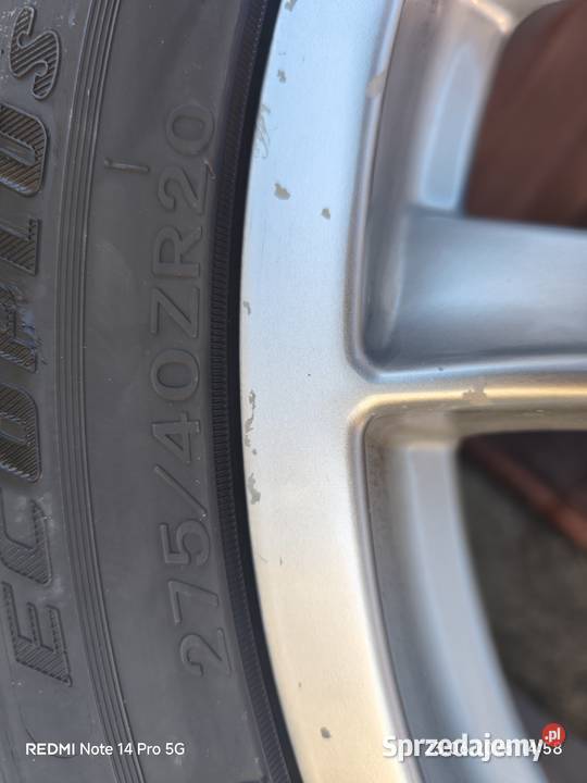 Felgi z oponami Letnimi 20 Porsche Cayenne VW Łagowo