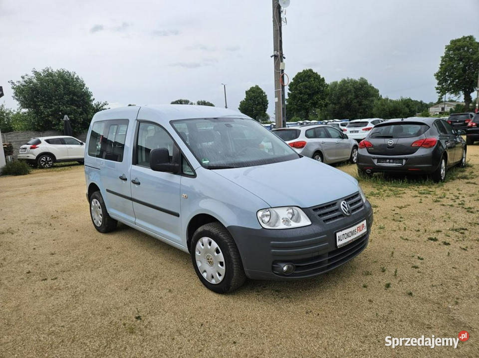 Volkswagen Caddy 14 80 klima elektryka zadbany możliwa zamiana Strzegom