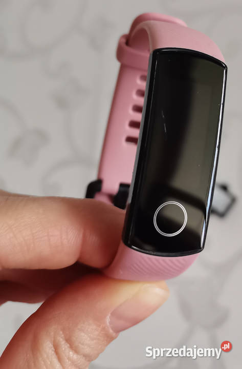 Opaska sportowa Honor Band 5 Różowy pasek Warszawa