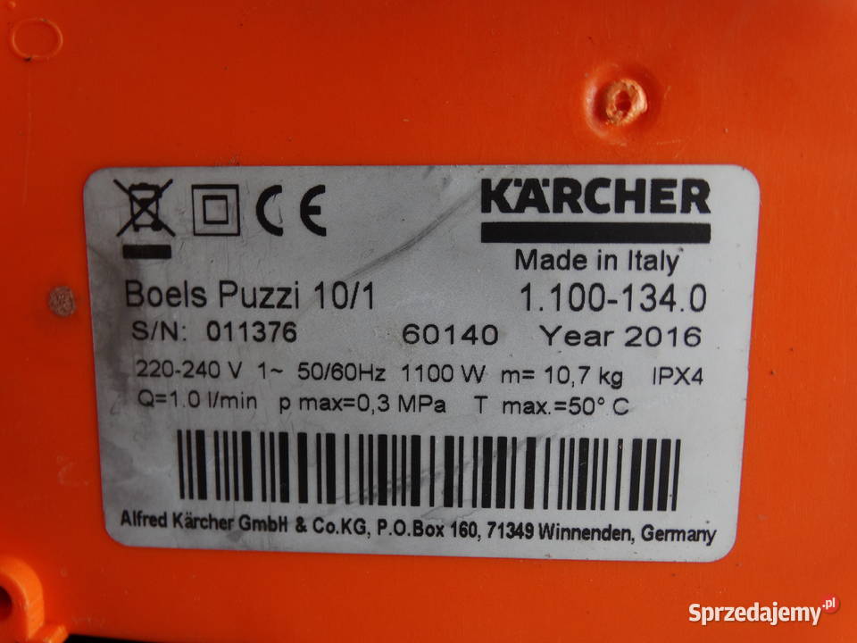 Profesjonalny odkurzacz piorący Karcher PUZZI