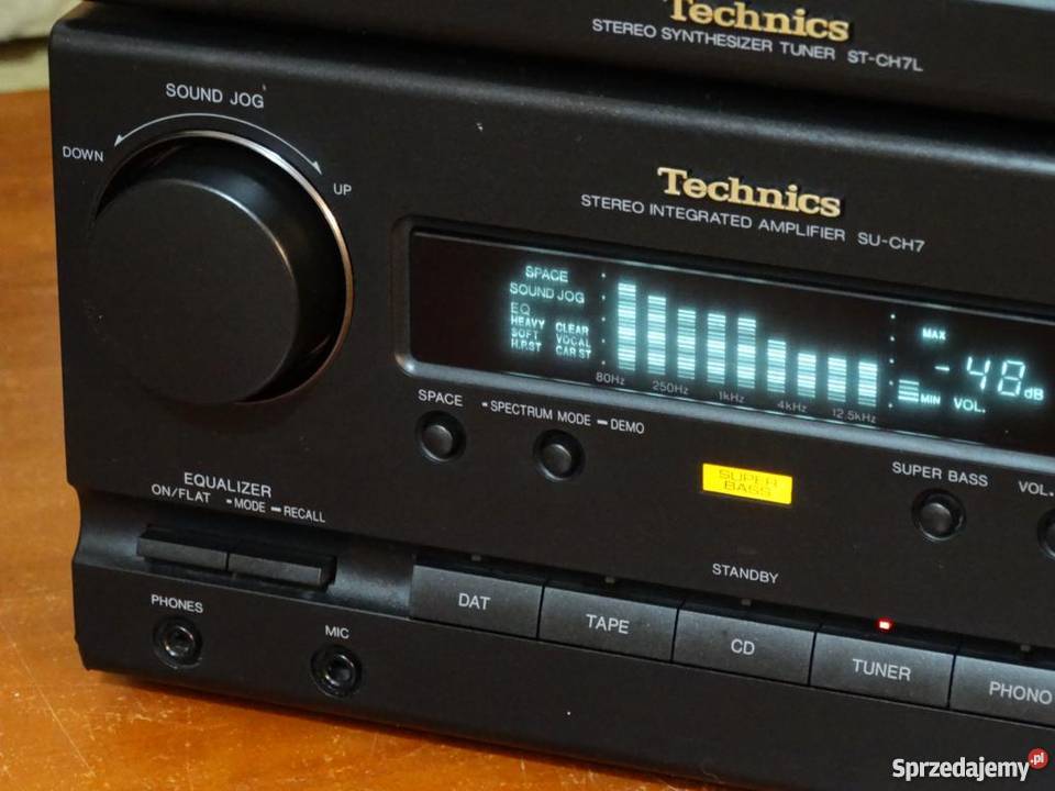 Wzmacniacz i tuner Technics SUCH7 mocny WYSYŁKA Amplitunery Jasło