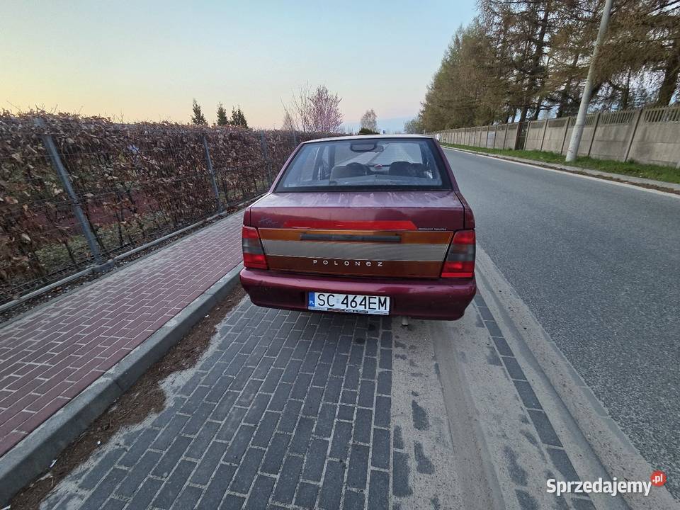 Polonez atu plus uszkodzony śląskie Częstochowa