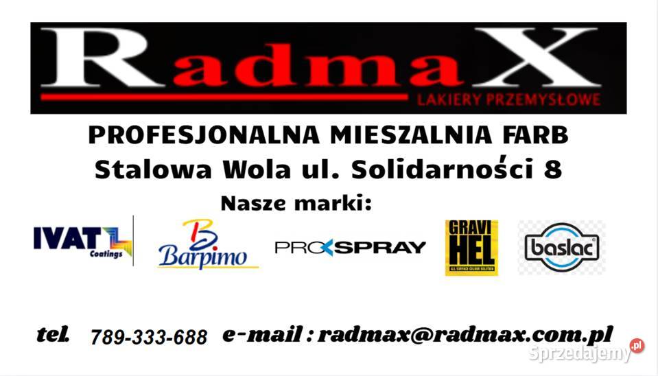 GRUNTOEMALIA FARBA POLIURETANOWA RAL 7016 20L Stalowa Wola