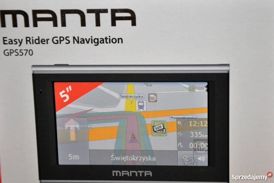 Nawigacja samochodowa MANTA GPS570 Easy Rider 5 dolnośląskie