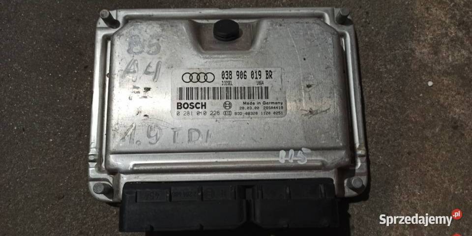 Komputer silnika 038906019BR Passat A4 B5 19TDI Dębica