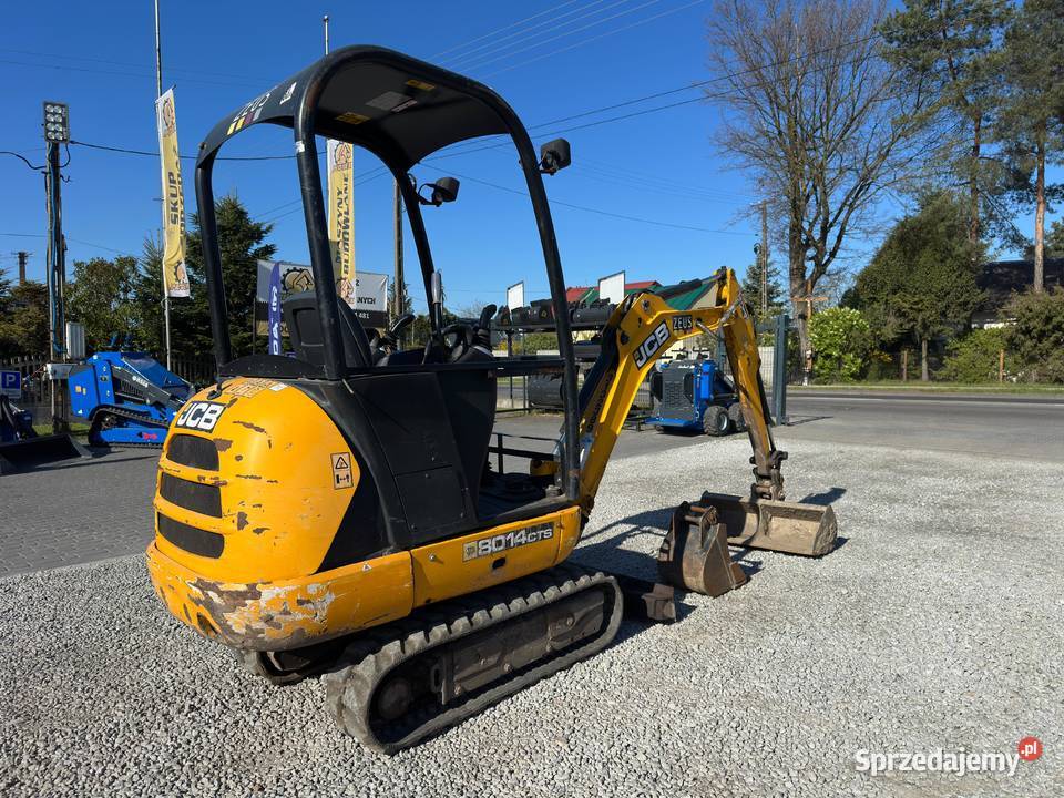 JCB 8014 Mini koparka JCB 8014 z 2017r ładna Złoczew