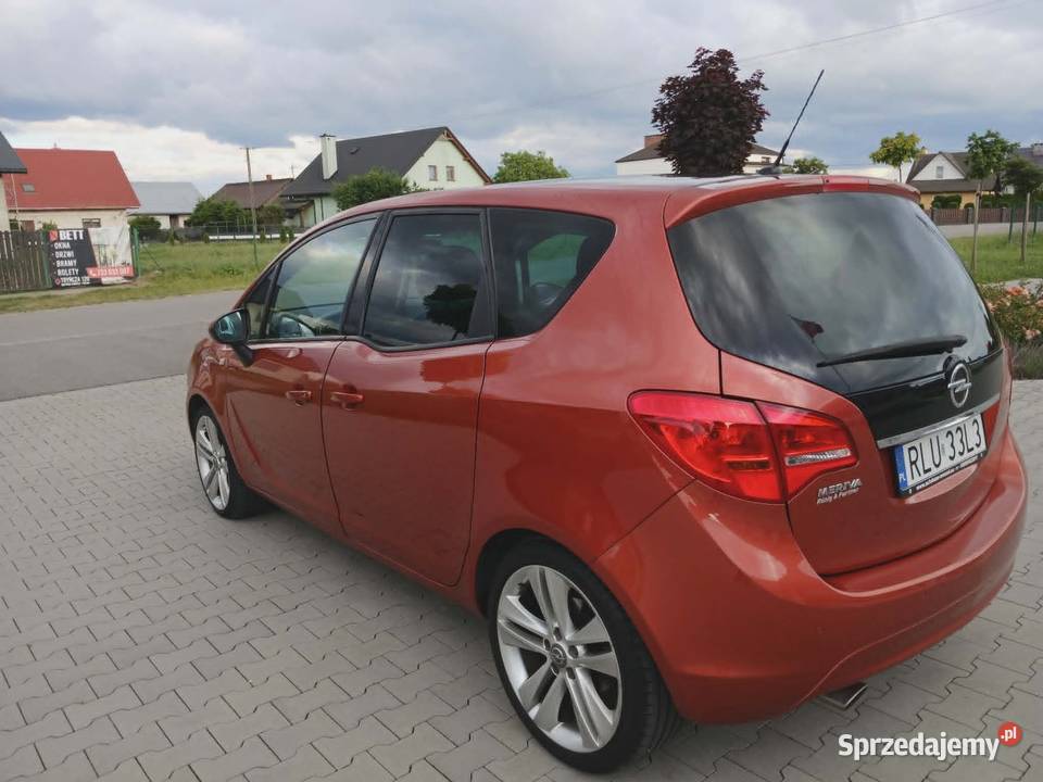 Opel Meriva 14GAZ 2011 Mega Wyposażenie Manualna Przeworsk