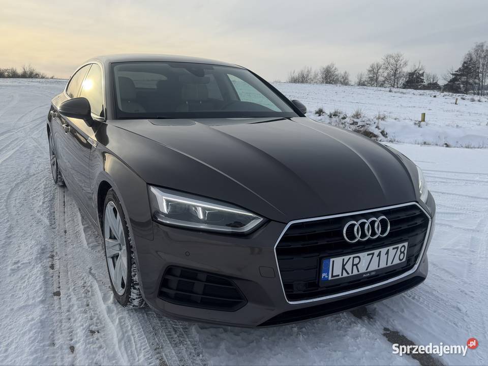 Audi A5 Sportback 20 TDI 2018 r bezwypadkowy wielofunkcyjna kierownica Kraśnik sprzedam