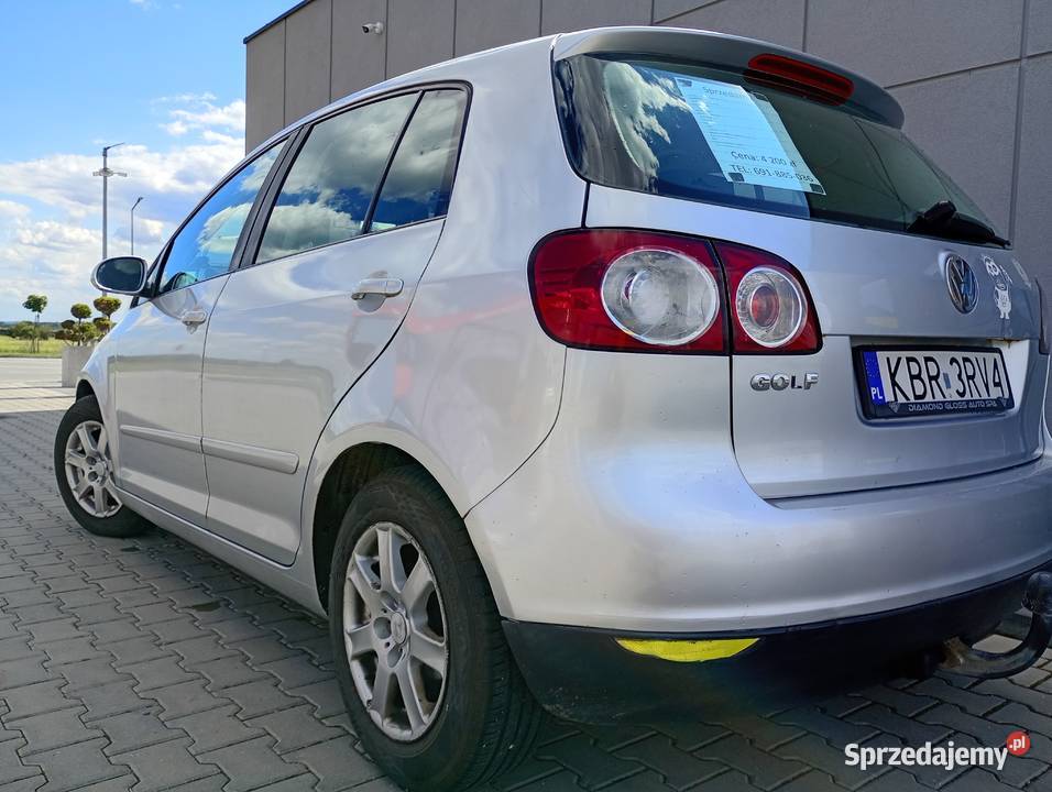 Volkswagen Golf Plus 2005 16 FSI 116 OC i PT do Rok produkcji 2005 Motoryzacja Szczurowa