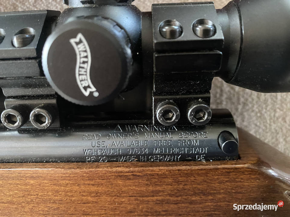 Wiatrówka Weihrauch HW95 luneta Walther 4x32 dolnośląskie