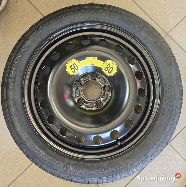 Koło zapasowe dojazdowe 17 Volvo XC60 Koła dojazdowe Bełżyce