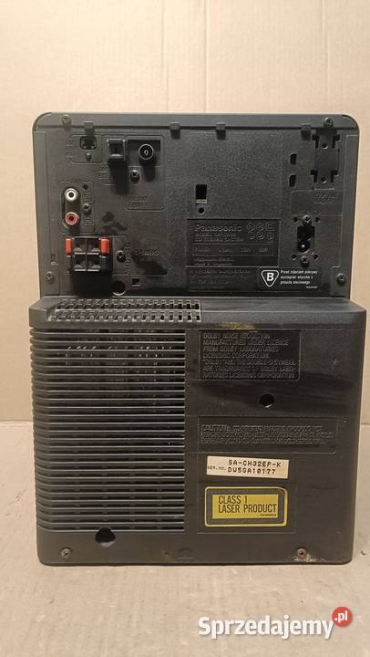 PANASONIC SACH32 Wieża stereo