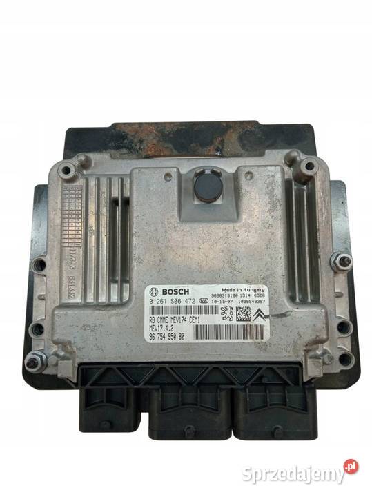 STEROWNIK SILNIKA 9675495080 0261S06472 16 B 119 osobowe