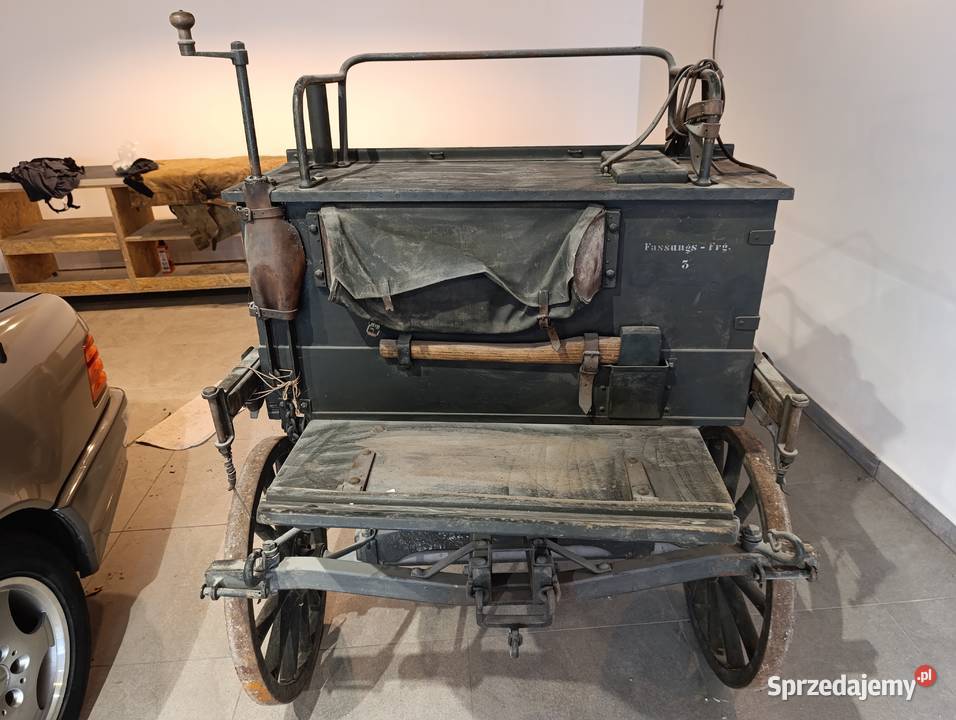 Wojsko Wehrmacht wóz taborowy 1938 wojenny THUN wielkopolskie Poznań