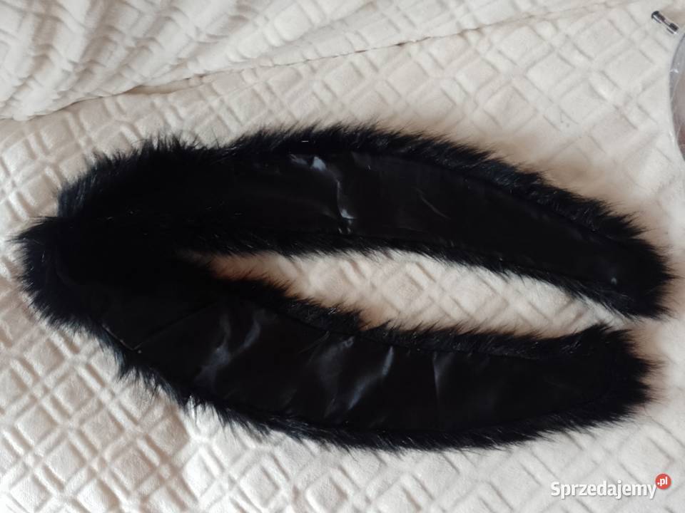 Ekskluzywny długi Futrzany kołnierz z Londynu Kraków