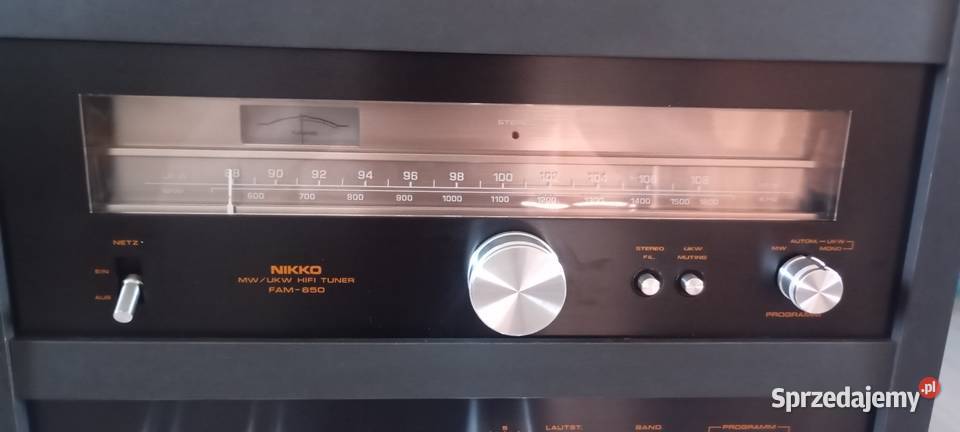 Zestaw audio NIKKO TRM650 FAM650 ND650 Lubartów