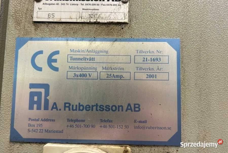 Tunel Myjący Do Metalu Narzędzi RUBERTSSON sprzedam