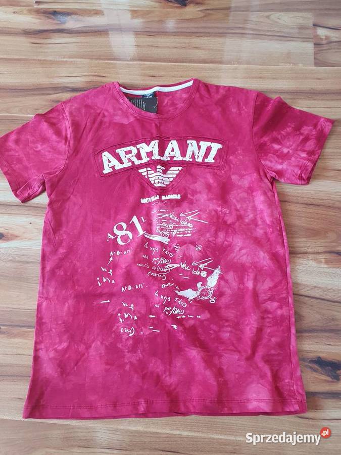 Tshirtkoszulka Armani Rozmiar L Odzież codzienna Wola Luborzycka sprzedam
