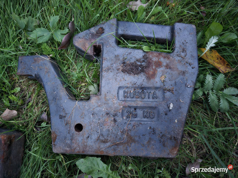 Obciążniki obciążenie do mini traktora KUBOTA 75 Pozostałe Izabelin