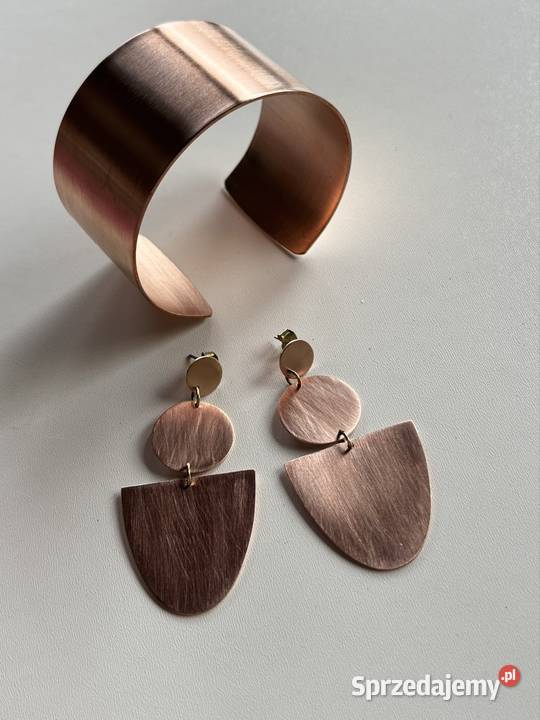 Zestaw biżuterii miedzianej Bydgoszcz