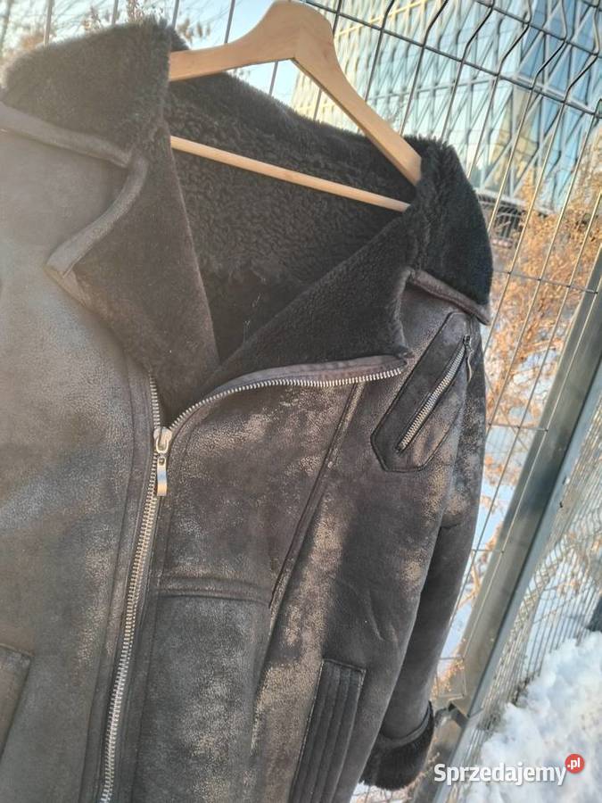 Kożuch męski duży