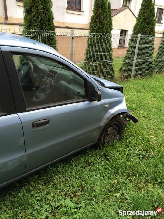 Fiat Panda 2008 uszkodzona 1100cm3 mazowieckie Warszawa