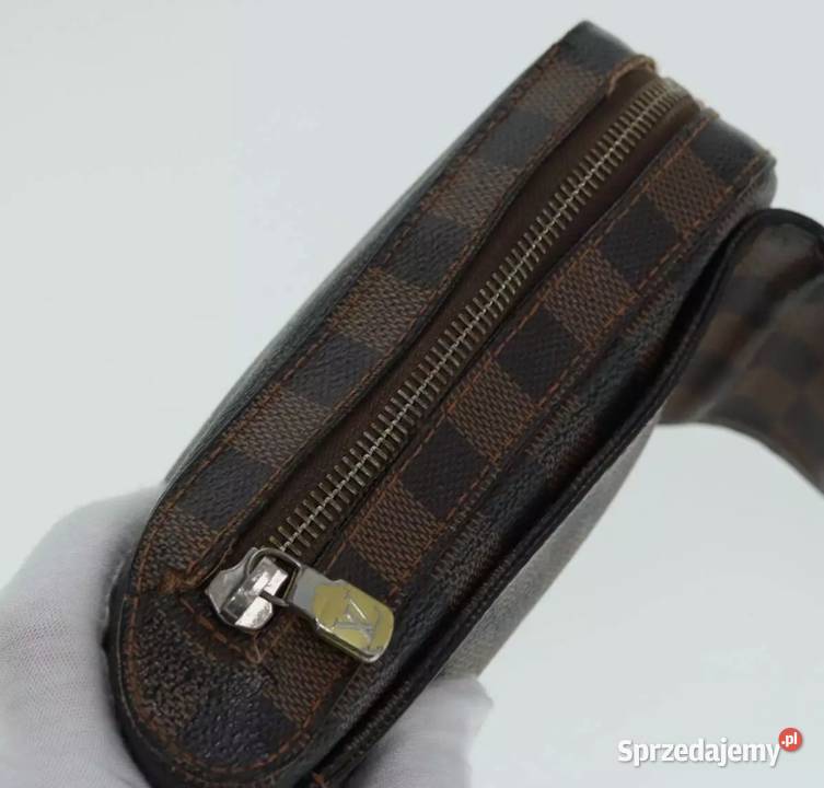 Oryginalna Nerka LOUIS VUITTON Damier Ebene Warszawa