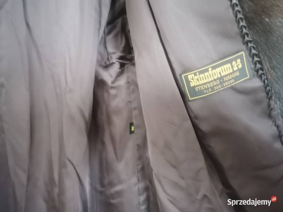 Sprzedam eleganckie futro z norek rozmiar 38 Sopot
