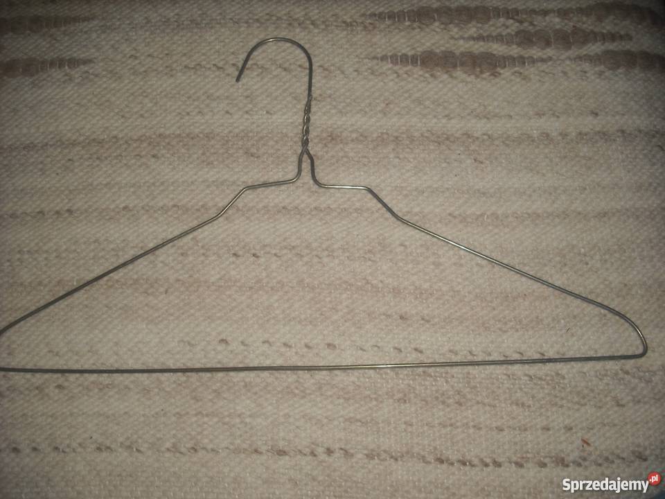Wieszaki metalowe na ubrania mazowieckie Warszawa
