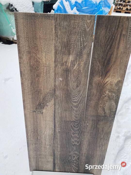 GRES 15x90 płytka włoska Tudor Marron Rustik małopolskie Zakopane