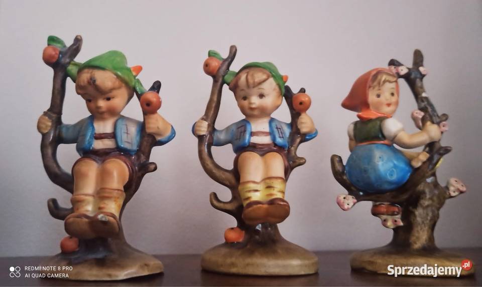 Dziewczynka mała z koszyczkiem Figurka Goebel