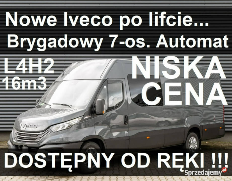 Iveco Daily 35S18A8H V L4H2 16m3 176 7os zachodniopomorskie