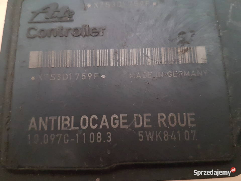 CITROEN C3 POMPA HAMULCOWA ABS 9651412080