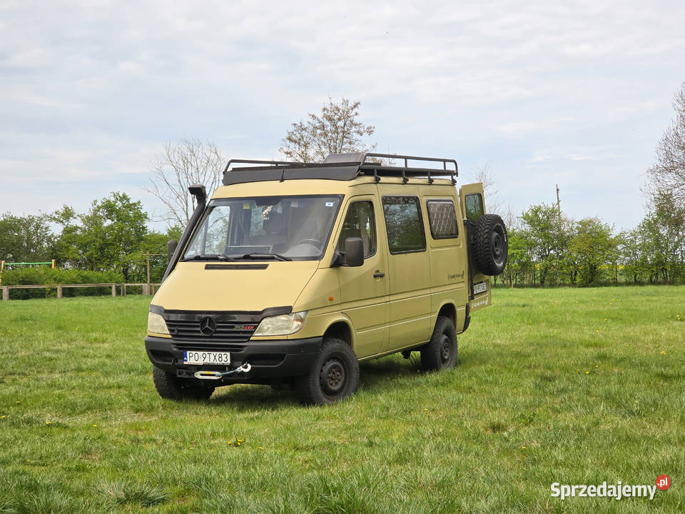 Mercedes Sprinter 903 313 CDI kamper 4x4 sprowadzony Poznań sprzedam