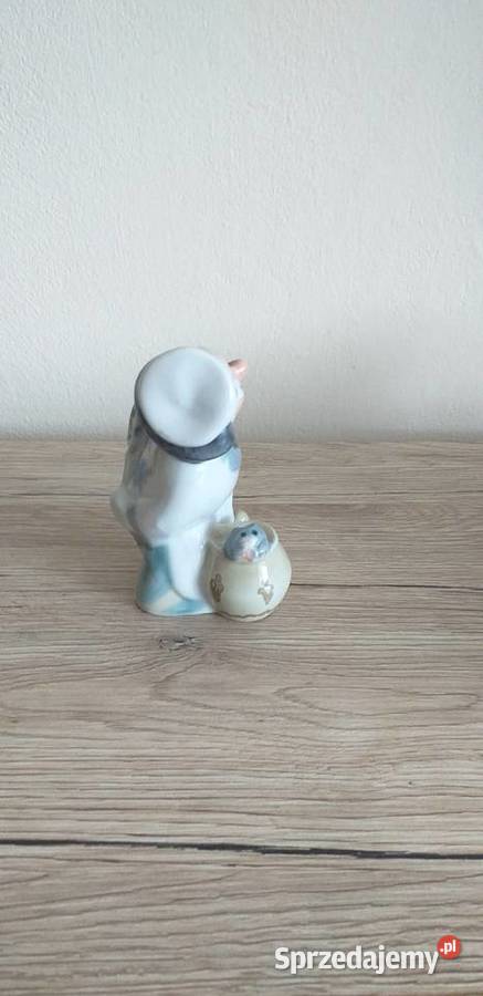 Porcelanowy kucharzsygnowany Płonne łódzkie Przedbórz
