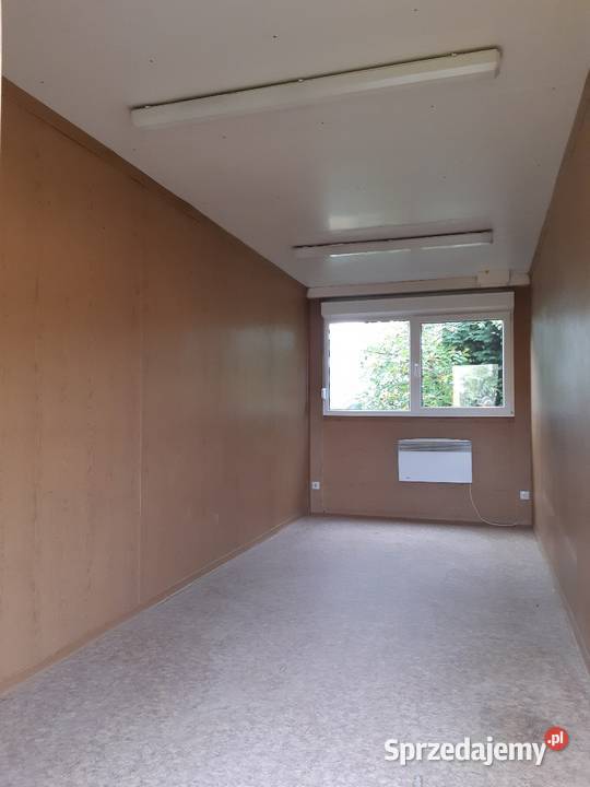 Kontener biurowy szatniowy żółty Swarzędz 37 wielkopolskie