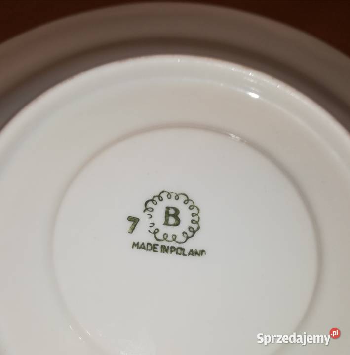 Stary serwis porcelanowy Bolesławiec lata 70te Warszawa