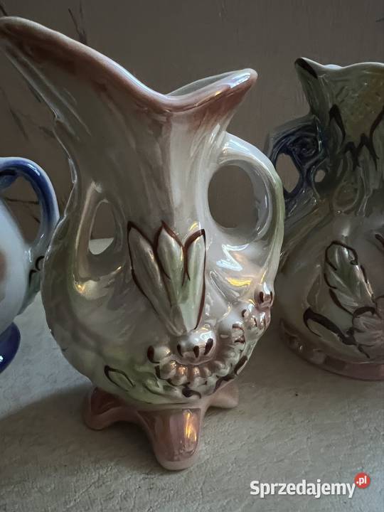 Piękne wazony ceramiczne z Brazyli sprzedam
