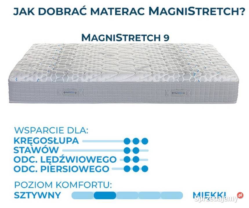 Materac Magnistretch 9 MAGNIFLEX piankowy Materace