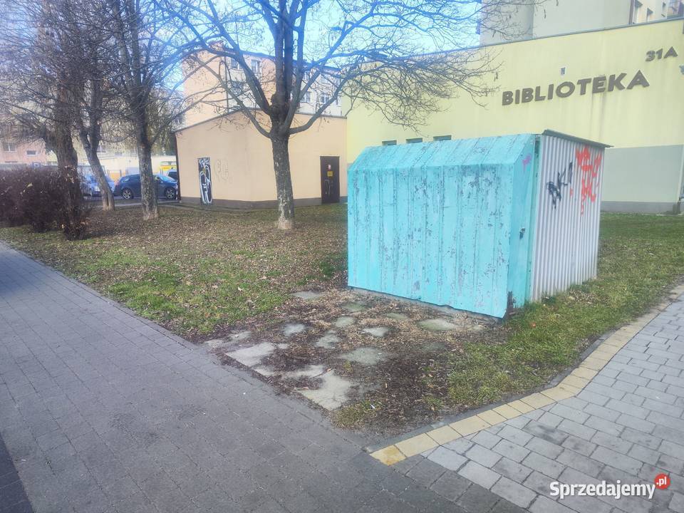 Szczeka pawilon ocynkowany